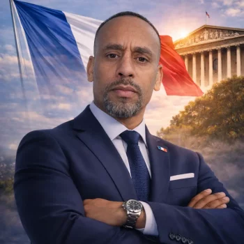 Pascal Repir président du mouvement Les Démocrates et candidat aux élections législatives en France - ordre respect progrès